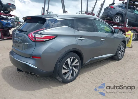2015 Nissan Murano Platinum from USA, damaged, VIN 5N1AZ2MH2FN248246
